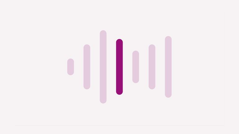 Wellenmuster aus mehreren Balken